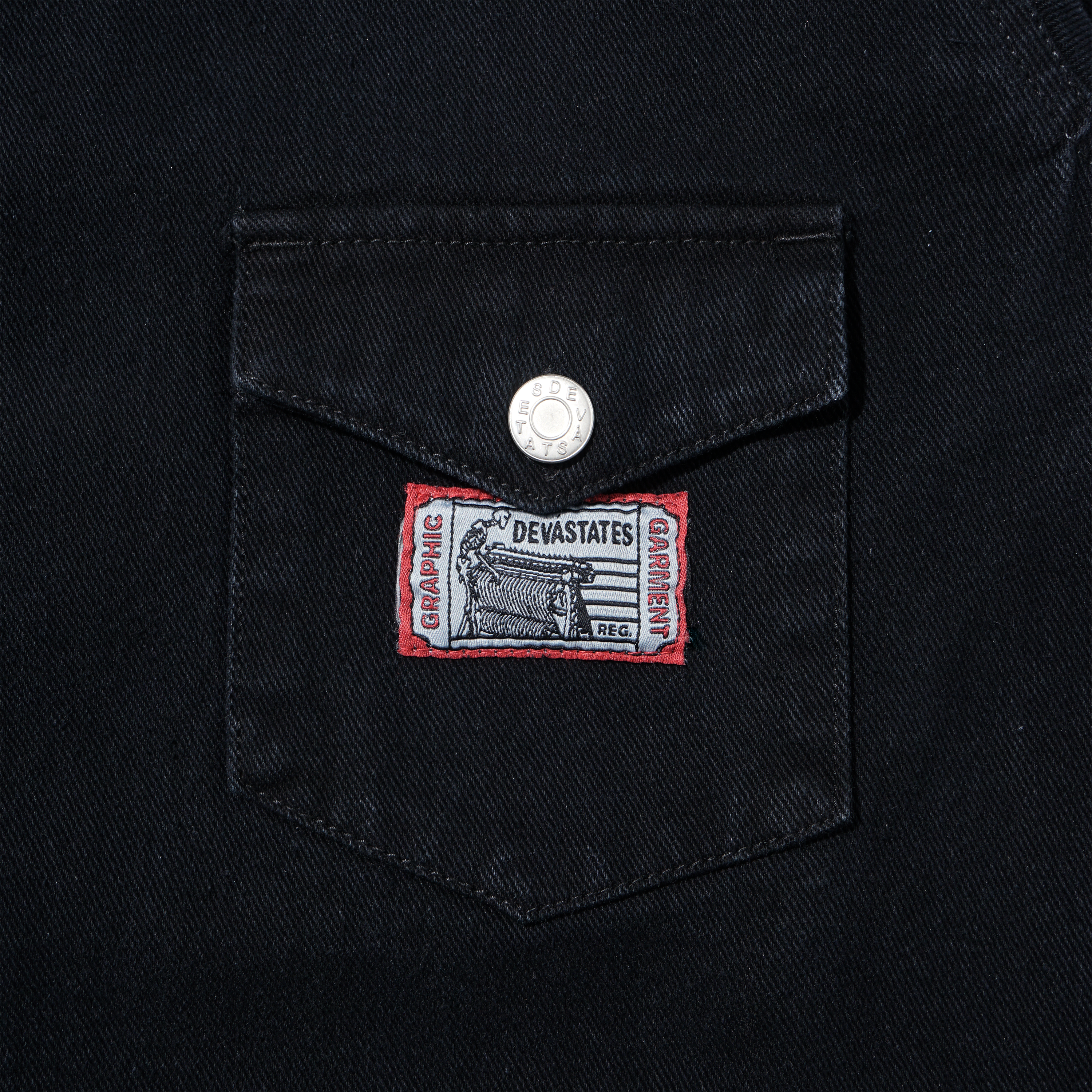 GENESIS Denim Western Shirt [Black]