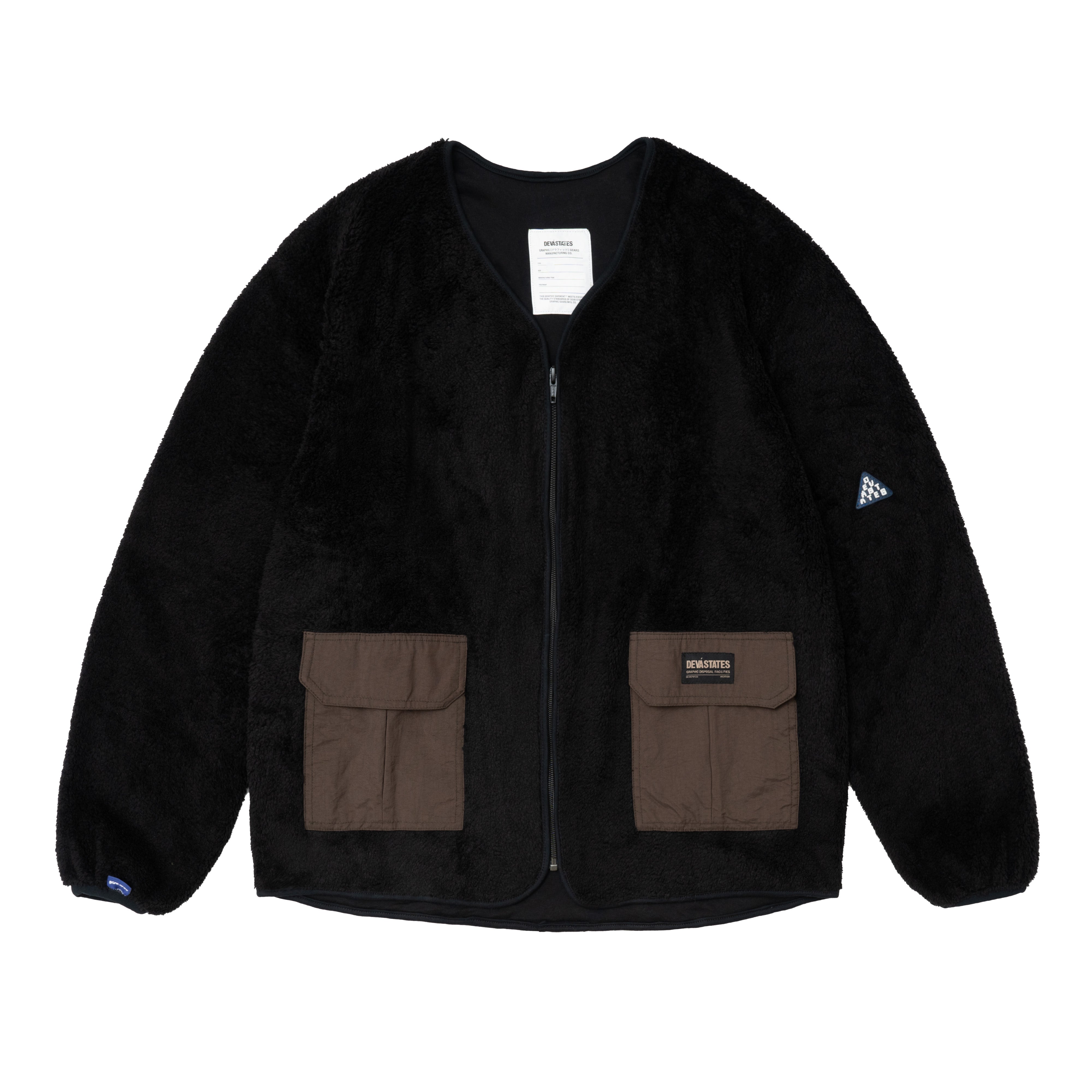 OVERCAST Sherpa Liner Jacket [Black]