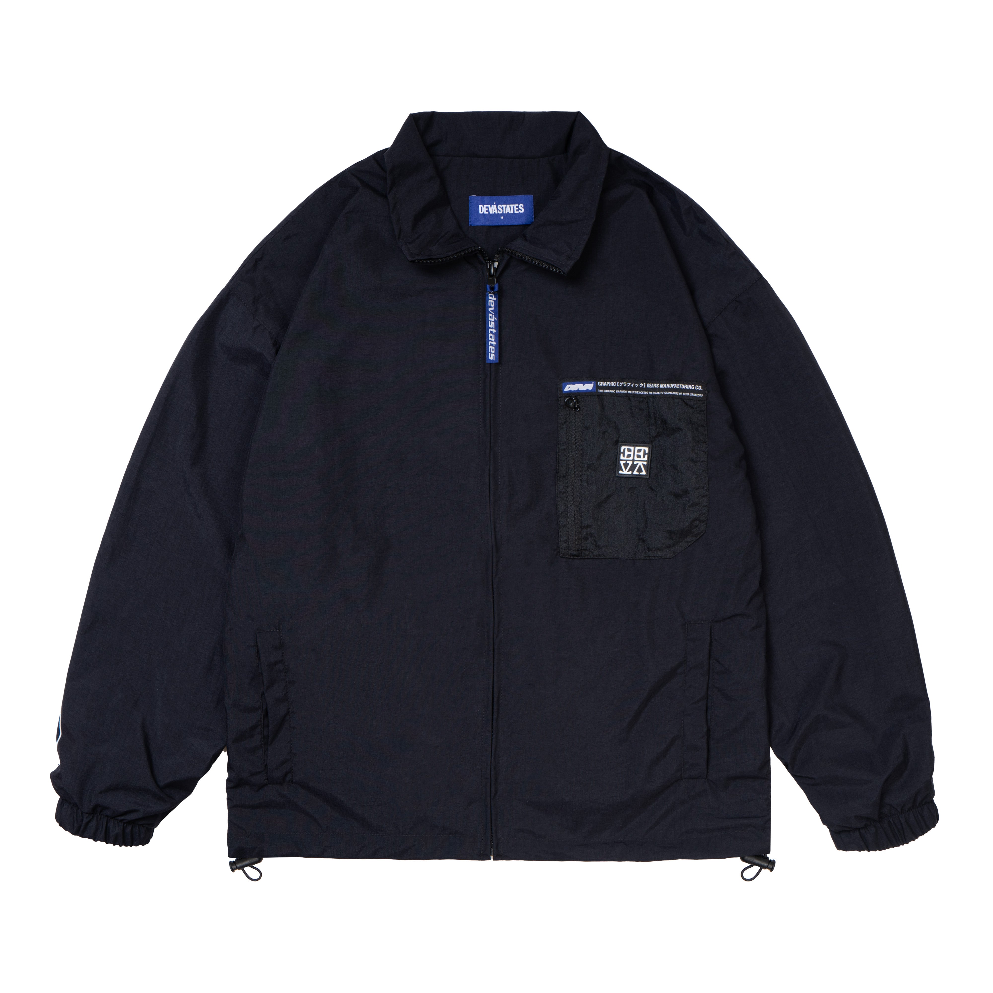 MICRO Windbreaker Jacket [Black]