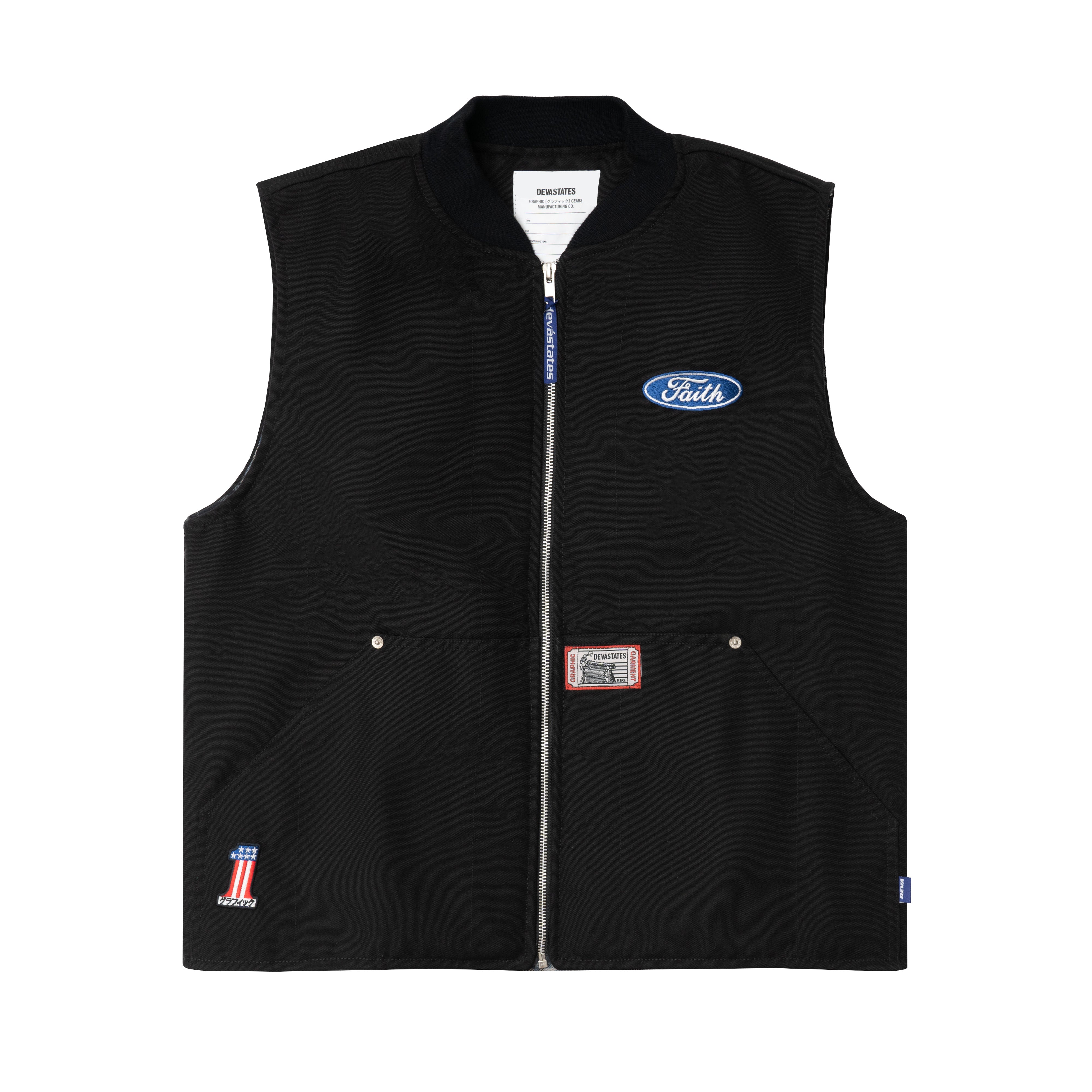 FAITH Work Vest [Black]