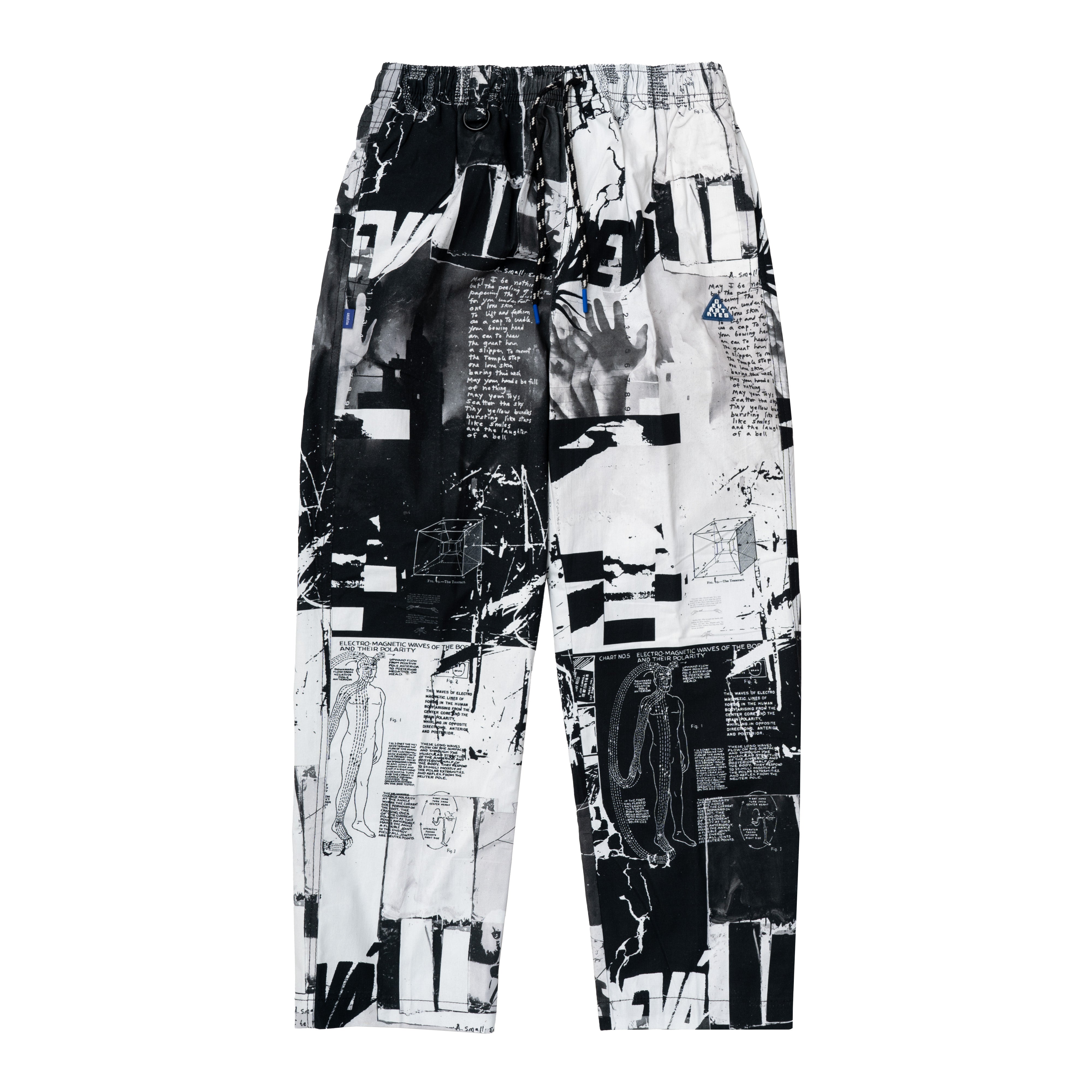 MOSAIC Printed Easy Pants [Black]