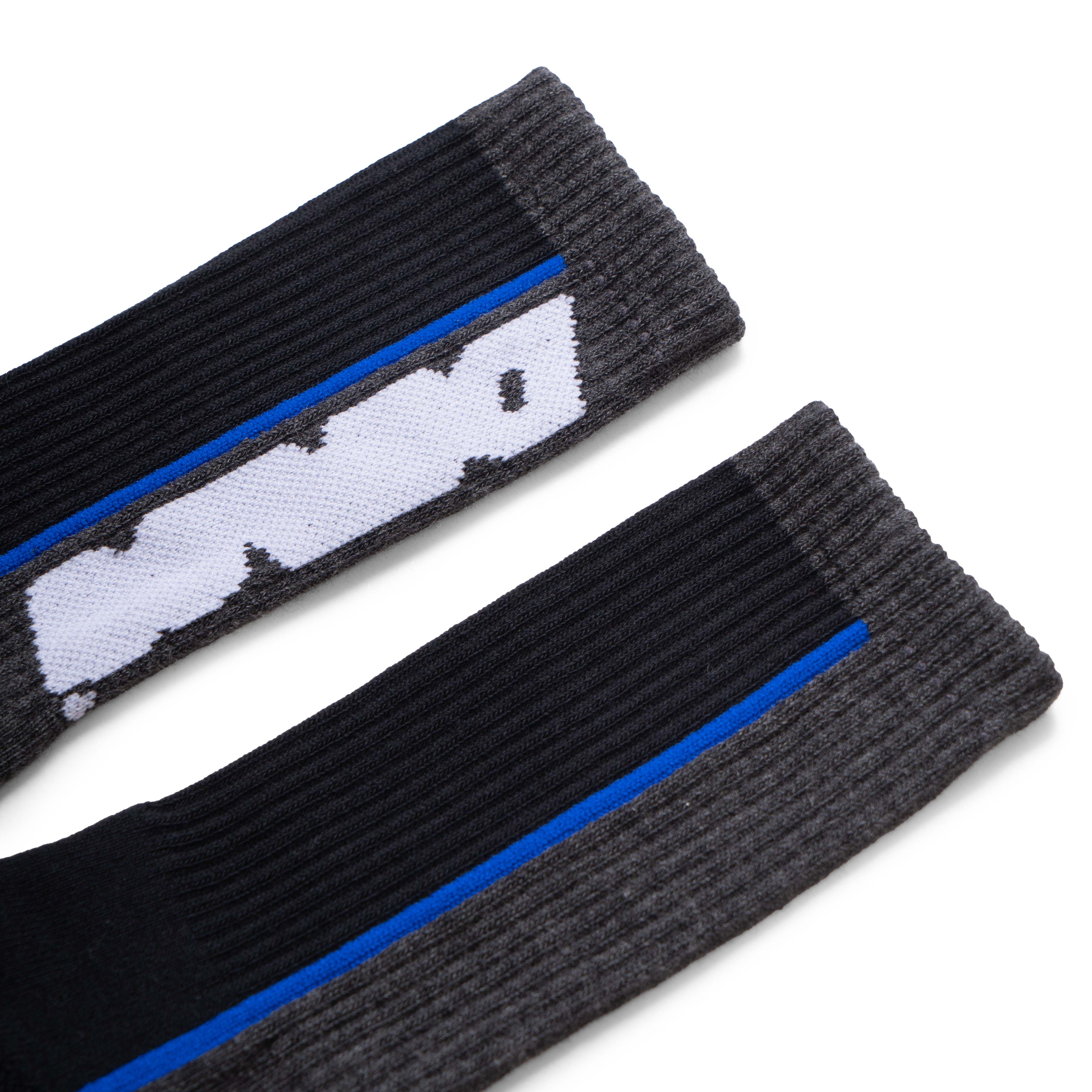 PANEL Socks [Black/Blue]