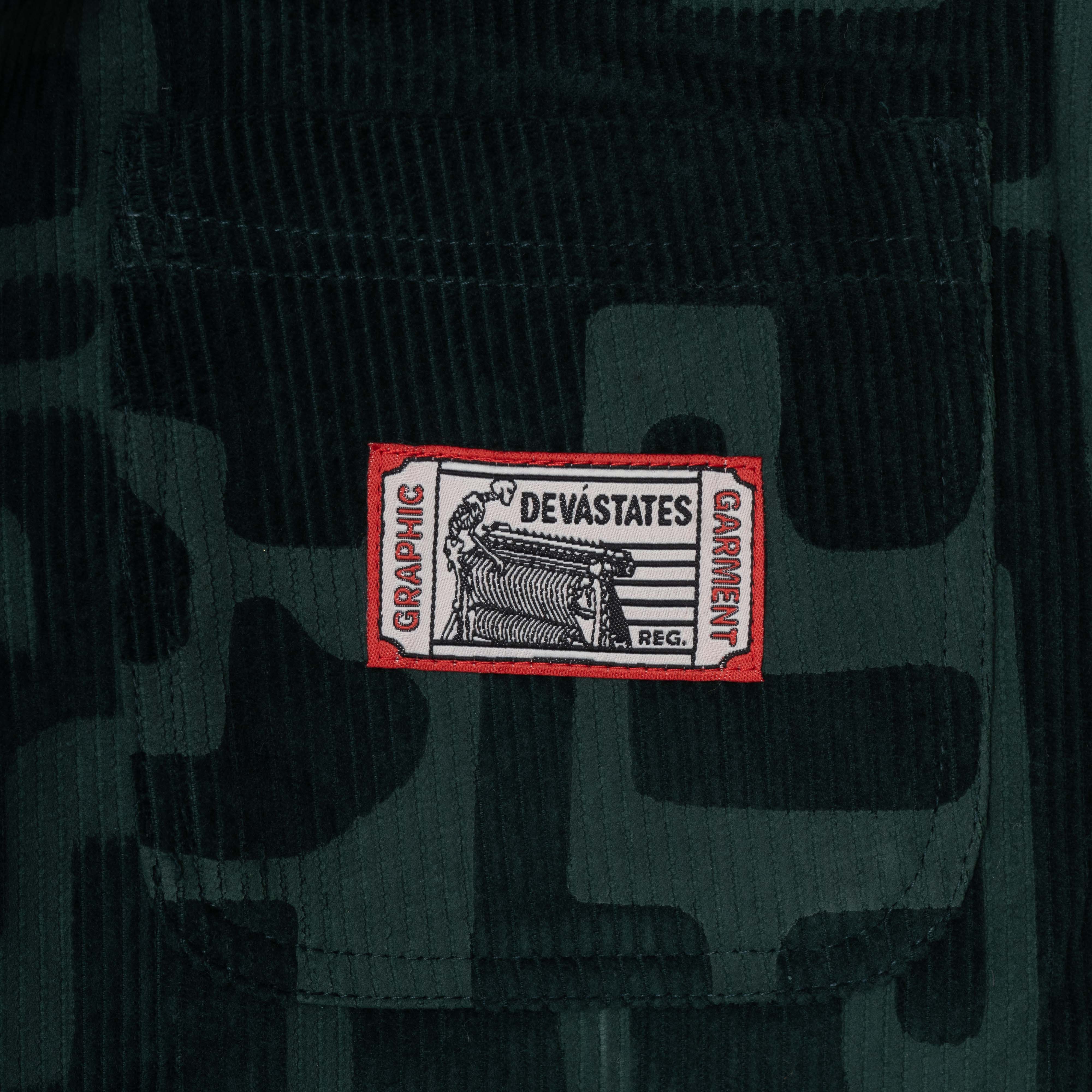 CIRCUIT Corduroy Easy Pants [Green]