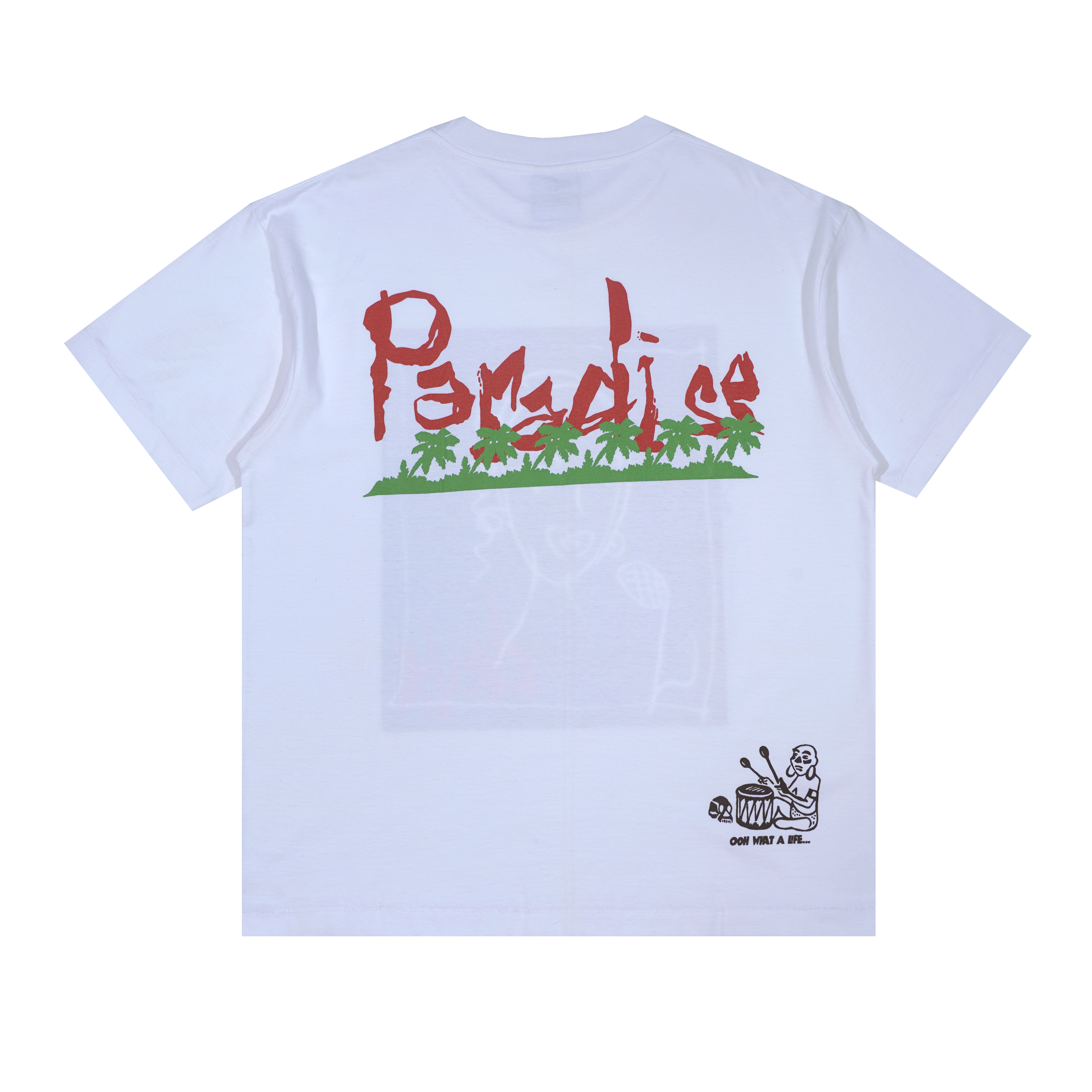 PARADISE S/S GFX Retro T-Shirt [White]