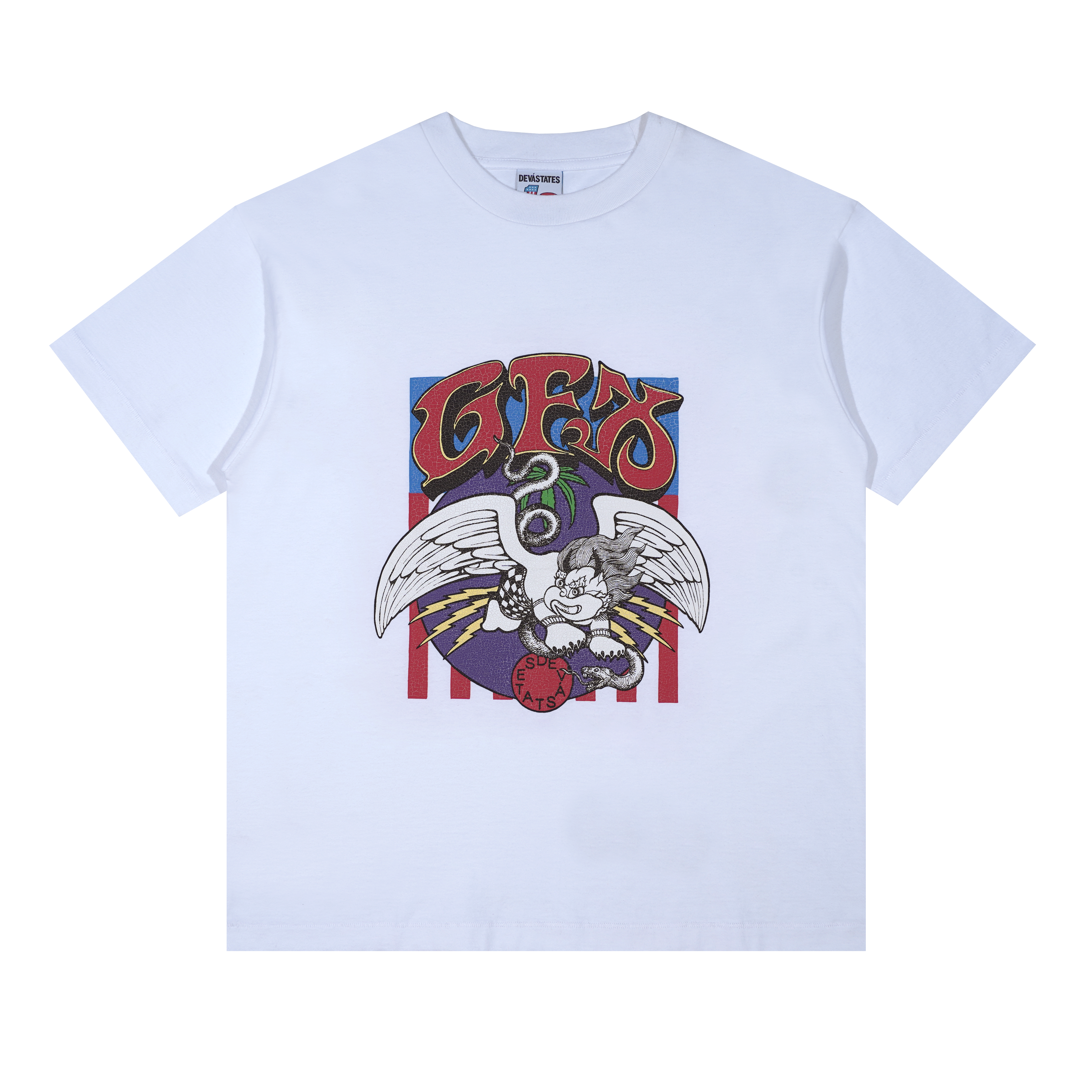 MYTH S/S GFX Retro T-Shirt [White]